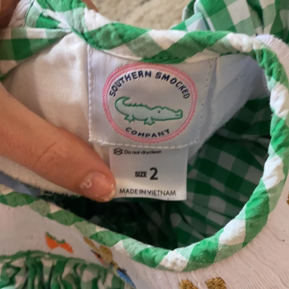 Bunny smocked dress - Picture 4 of 5